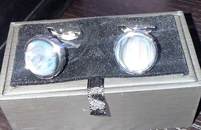 Mother of Pearl cufflink set